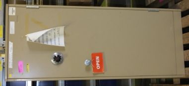 Single Door Cabinet With Combination Spin Lock L620 x W450 x H1530mm