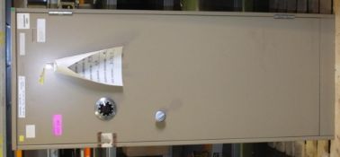 Single Door Cabinet With Combination Spin Lock L620 x W450 x H1530mm