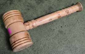 Hand Turned 'Thor's Hammer'.