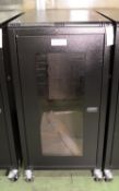 Comms Cabinet Black L600xW900xH1220mm