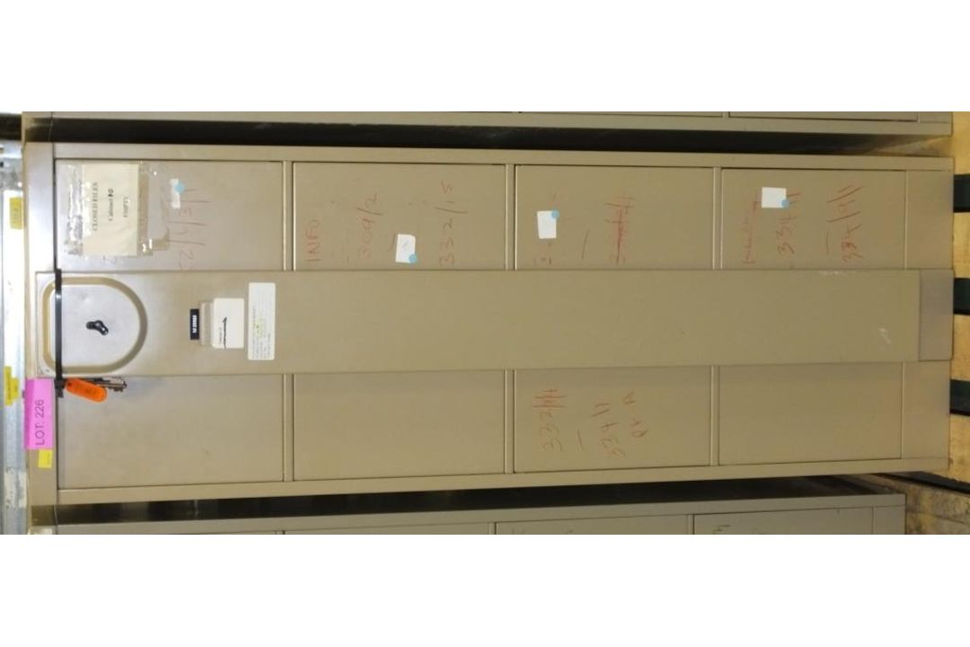 4 Drawer Filing Cabinet With Mersey Lock Bar W470 x L660 x H1320mm