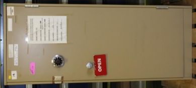 Single Door Cabinet With Combination Spin Lock L620 x W450 x H1530mm