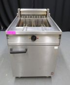 Falcon double basket fryer, 3 phase electric