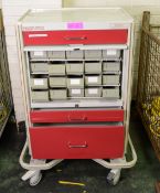 Medical Medication Cart.