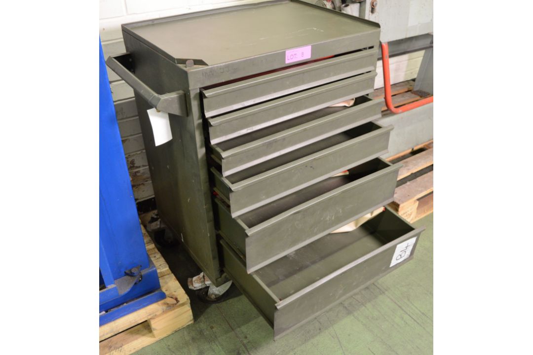 Mobile Green Tool Cabinet. - Image 2 of 2