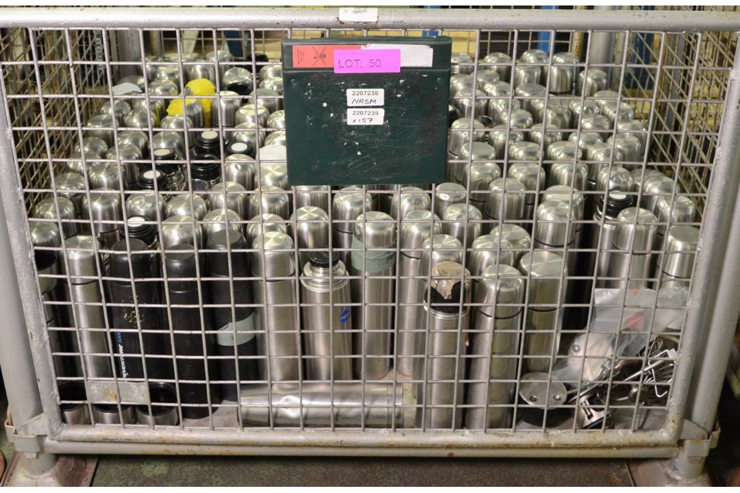 157x Stainless Steel Vacuum Flasks. - Image 1 of 3
