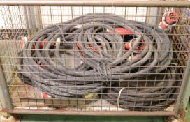 6x Electrical Power cable 3 Phase 63A.