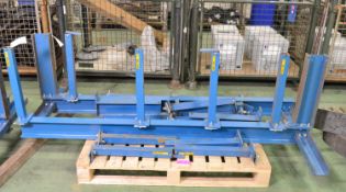 2x Steel Storage Racking Stands.