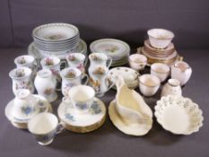 TUSCAN & QUEEN ANNE TEAWARE, other china ETC