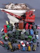 VINTAGE POND YACHTS and a quantity of old diecast vehicles