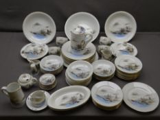 JAPANESE FINE TEAWARE, a good quantity including table comports