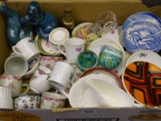 ANTIQUE CABINET CUPS, Poole pottery and other collectables