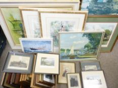 FALCON D HILDRED limited edition print - commemorating 'Eisteddfod Genedlaethol Casnewydd 1988