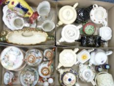 STAFFORDSHIRE, ORIENTAL ETC - a large parcel of mixed china and pottery