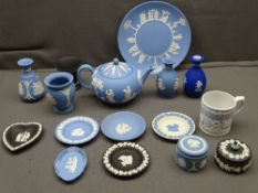 WEDGWOOD JASPERWARE, miscellaneous colours, an assortment