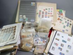 WORLD STAMPS, a sizeable collection in numerous albums and sleeves, unbroken cancellations and mint,