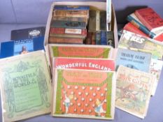 VINTAGE BOOKS - Pirelli Calendar albums, Ward Lock and Companys London, Giles, Wonderful England and