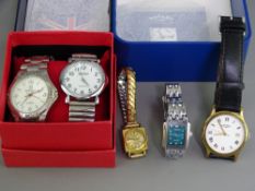 LADY'S & GENT'S WRIST WATCHES, a small collection, makers include Rotary, Philip Mercier, Rosra,
