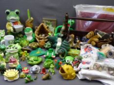 SEWING & HABERDASHERY with a mixed composition frog themed collection