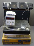 MARANTZ BOXED AMPLIFIER, a Rotel RP850 turntable and TTi - Thurlby Thandar instruments power