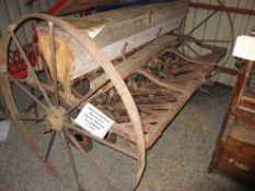 'INTERNATIONAL HARVESTER' - horse drawn seed drill, circa 1920