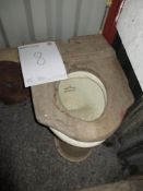 'THE DELUGE ADAMANT' - toilet pan