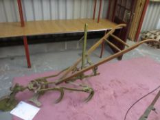 CULTIVATOR - horse drawn with wooden handles