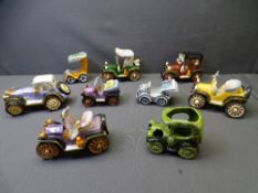 VINTAGE VEHICLE ORNAMENTS, a collection