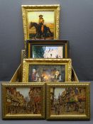 GILT FRAMED & OTHER DECORATORS PRINTS - a quantity