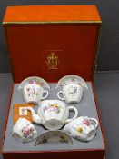 ROYAL CROWN DERBY - Derby Posies, boxed teaset