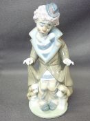 BOXED LLADRO PORCELAIN CLOWN