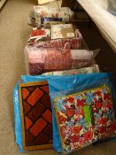 BEDDING - as new bedspreads ETC