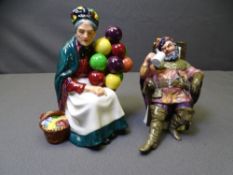 TWO DOULTON FIGURINES - 'The Old Balloon Seller' HN1315 and 'The Foaming Quart' HN2162