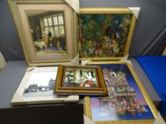 JAMES C CHRISTENSEN limited edition prints x 2 - titled 'Superstitions' and 'Court of the