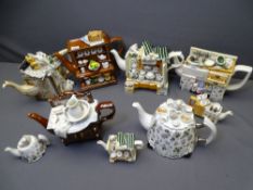 PORTMEIRION - novelty teapots, an excellent collection