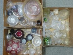 GLASSWARE - including Edinburgh Crystal, Royal Brierley and similar
