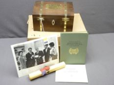 THE PLYMOUTH JUG 1620-1970, commemorative silver marking the 350th Anniversary of the Sailing of The