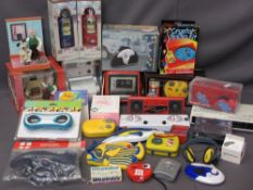 NOVELTY RADIOS - Wallace and Gromet, Simpsons, Looney Tunes ETC (three boxes)