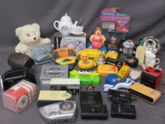 NOVELTY RADIOS - Duck, Phillips, teapots, barrel, octopus ETC