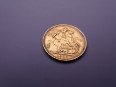 VICTORIA GOLD FULL SOVEREIGN 1898