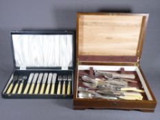 CASED CUTLERY, a quantity