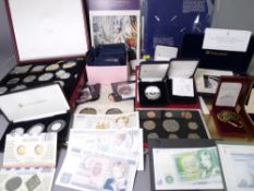 PROOF SILVER, commemorative and collector's coinage by Westminster, Jubilee Mint, Royal Mint and