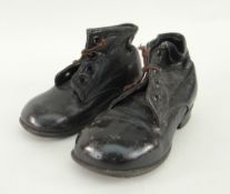 PAIR OF VINTAGE LEATHER CHILD'S BOOTS