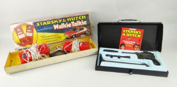 TWO STARSKY & HUTCH MERCHANDISE TOYS both in boxes and being a Machine Pistol by Lone Star and a