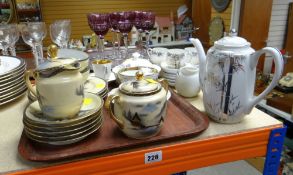 ASSORTED JAPANESE EXPORT TEAWARE