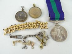 ELIZABETH II GENERAL SERVICE MEDAL & RELATED ITEMS awarded to Pte. H N Thomas, South Wales Borders