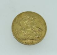 1910 GOLD FULL SOVEREIGN EDWARD VII