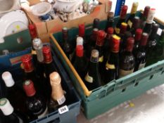 ASSORTED BOTTLED WINES ETC