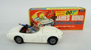 BOXED CORGI TOYS SPECIAL AGENT 007 JAMES BOND TOYOTA 2000GT, no.336
