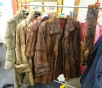 ASSORTMENT OF FUR JACKETS